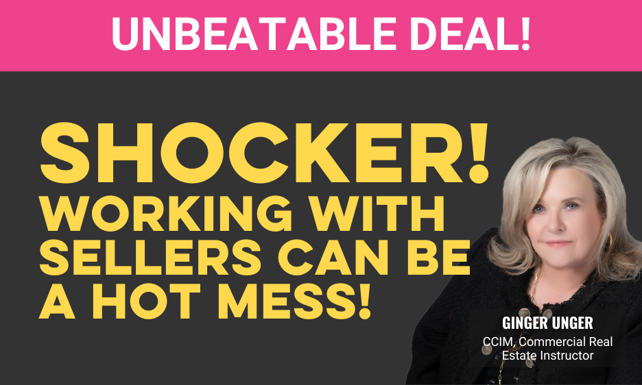 Shocker! Working with Sellers Can Be a Hot Mess! Shocker! Working with Sellers Can Be a Hot Mess!