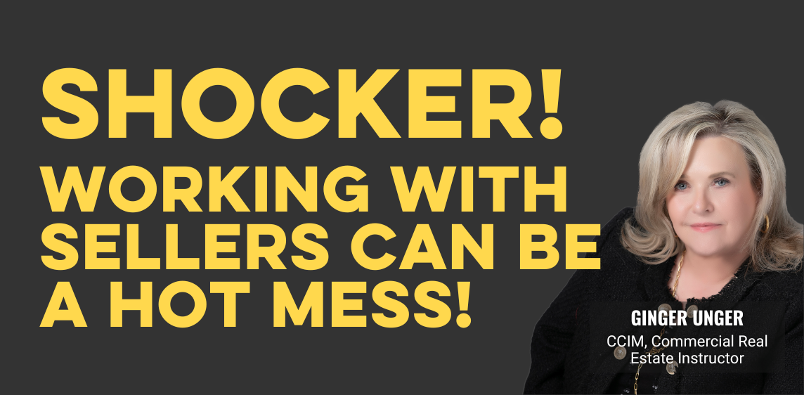 Shocker! Working with Sellers Can Be a Hot Mess! Shocker! Working with Sellers Can Be a Hot Mess!